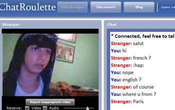 Chat Roulette en français .